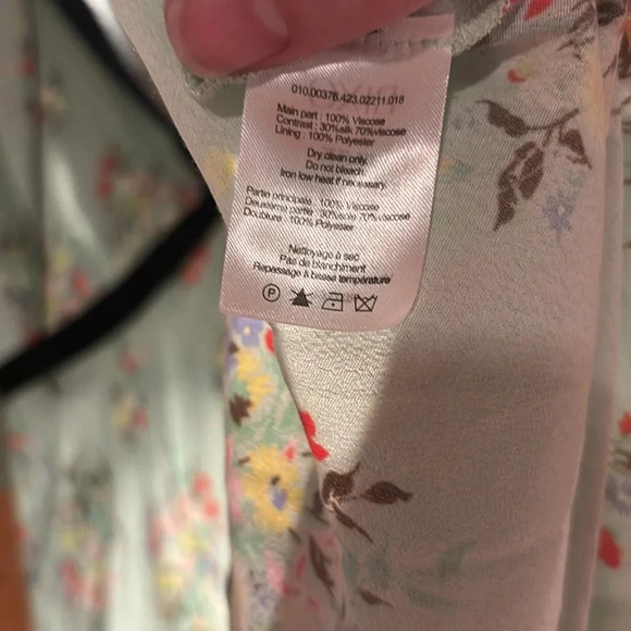 New RIXO bouquet midi dress - Picture 8 of 10